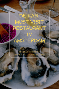 organic restaurant in Amsterdam De Kas