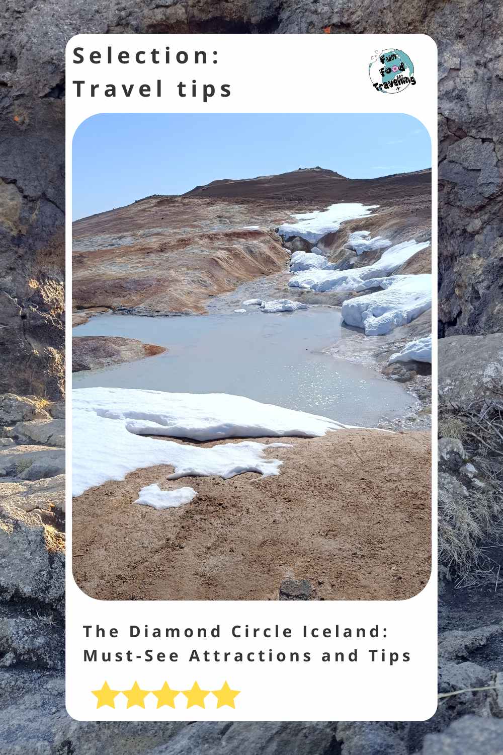 The diamond circle in Iceland