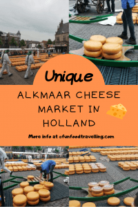 unique alkmaar cheese market as one day trip in Amsterdam